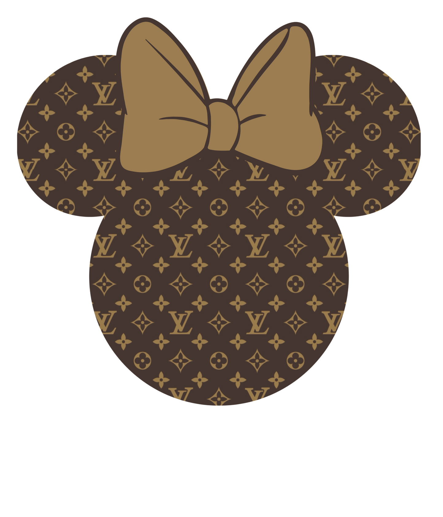 Designer LV Brown Mouse