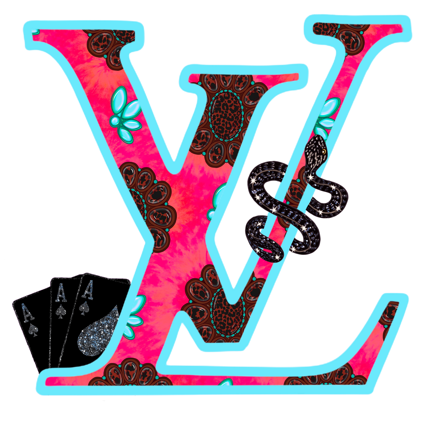 LV Turquoise Stone
