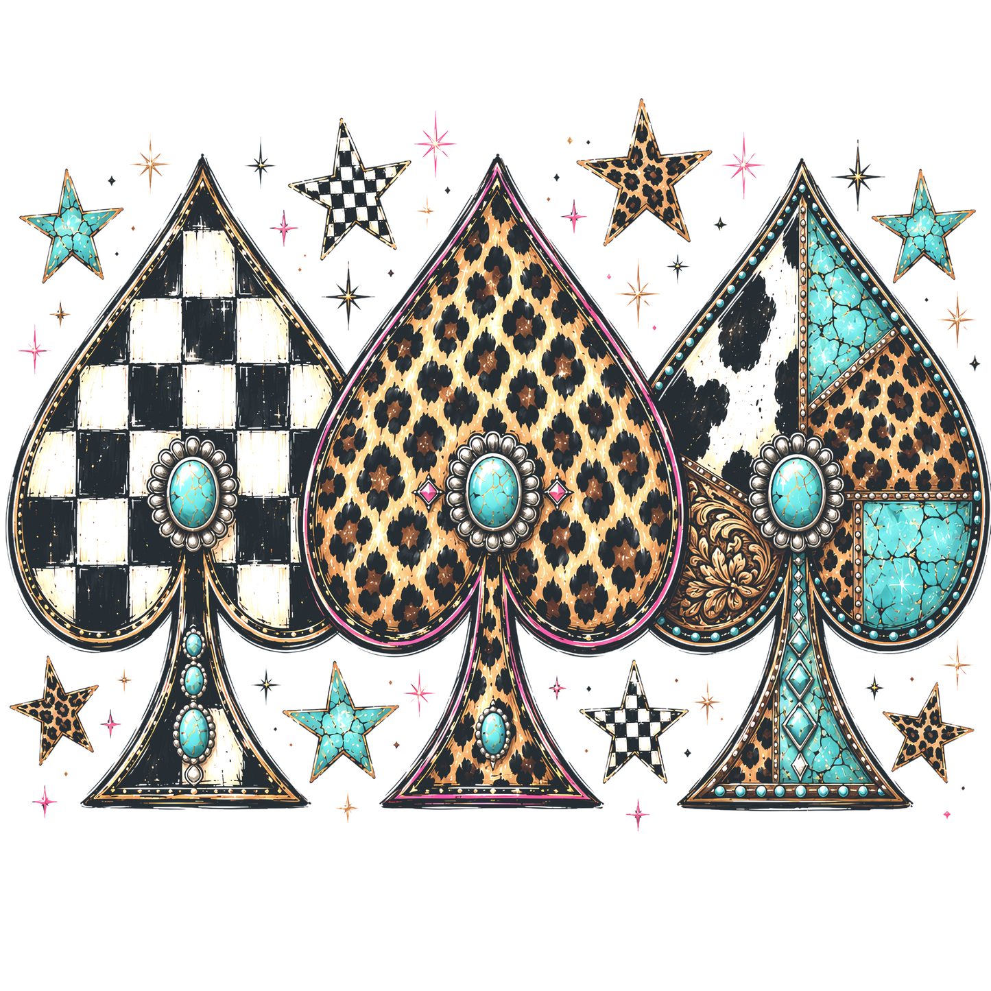 Western 3 Spades