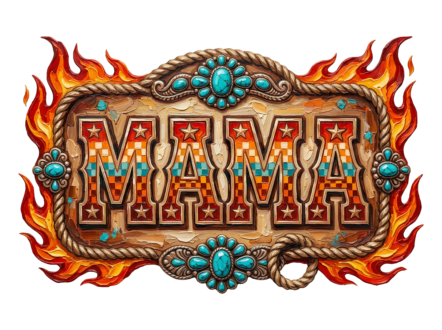 Western Buckle Mama