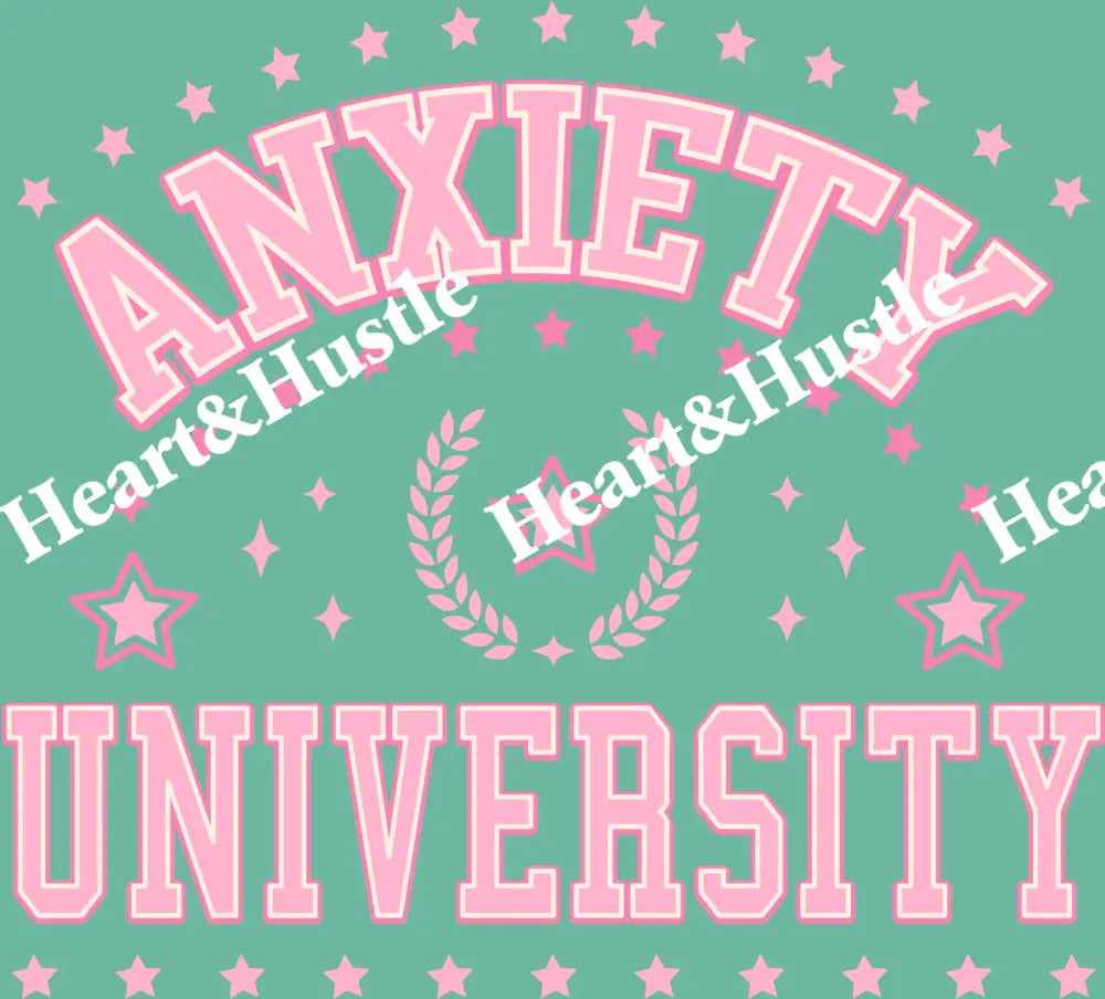 Anxiety University Pink