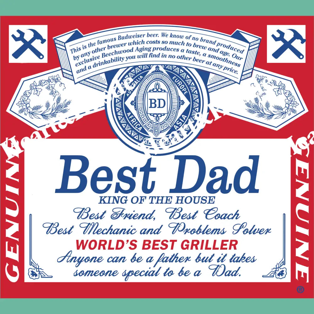 Best Dad King Of The House
