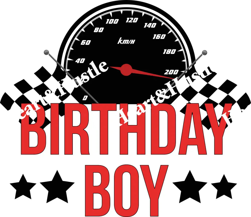 Birthday Boy Pit Crew