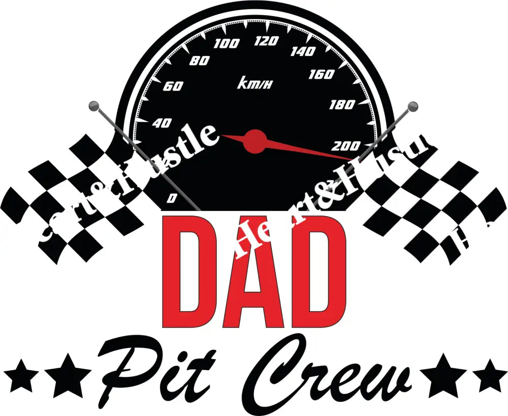 Birthday Dad Pit Crew