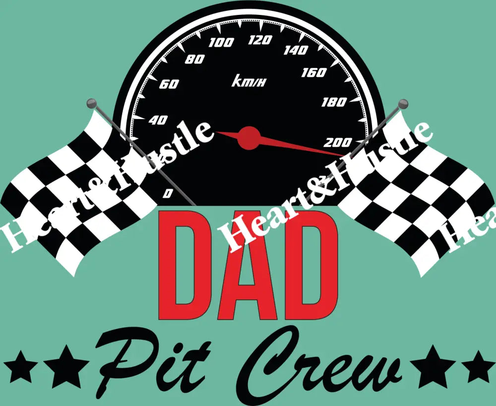 Birthday Dad Pit Crew