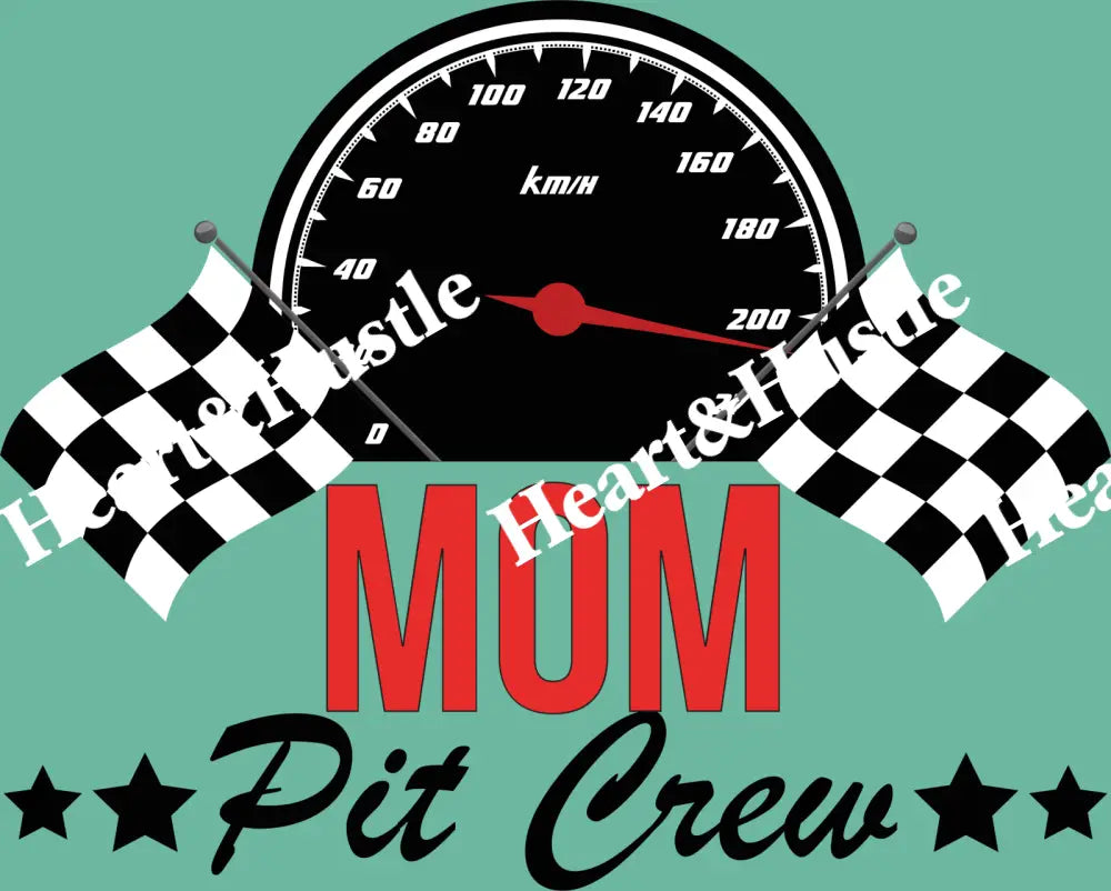 Birthday Mom Pit Crew