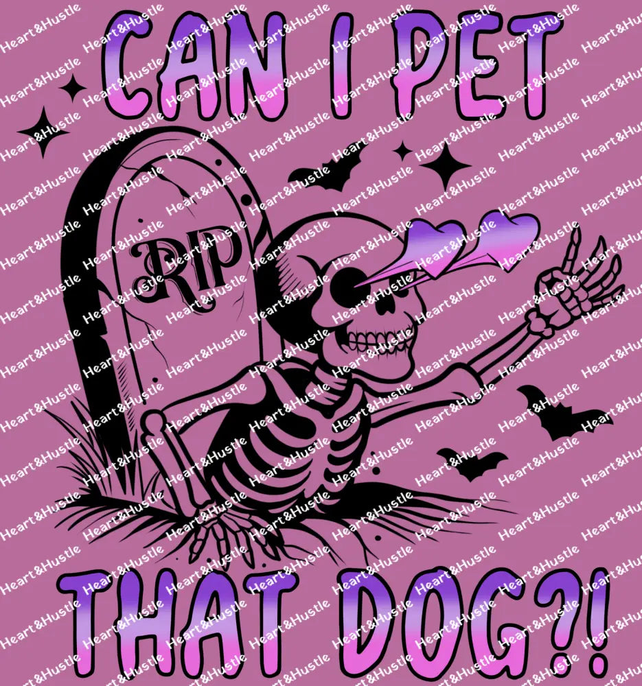 Can I Pet That Dog Purple