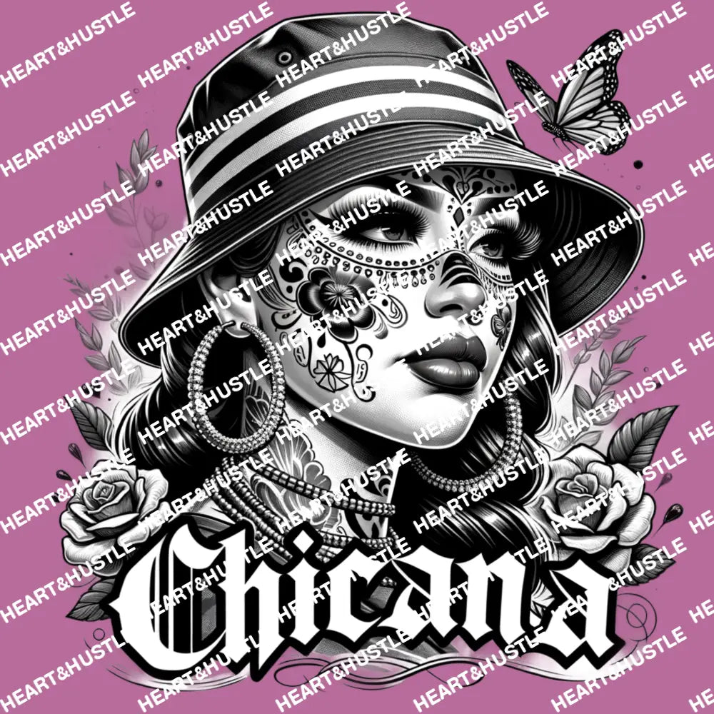 Chicana Black And White