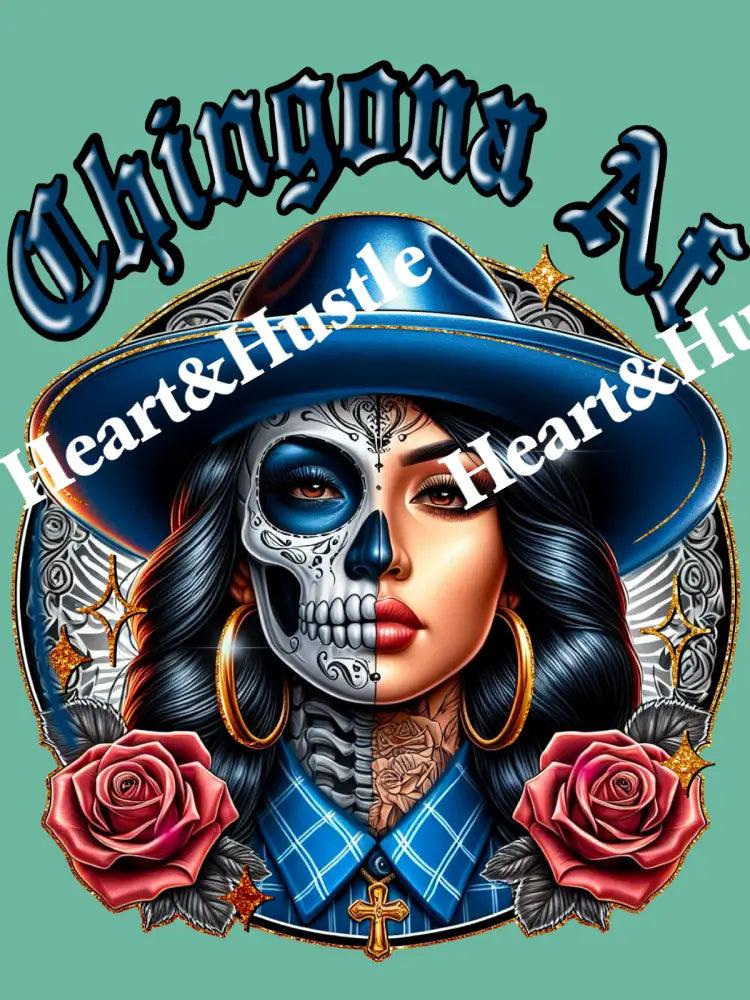 chingona AF Blue
