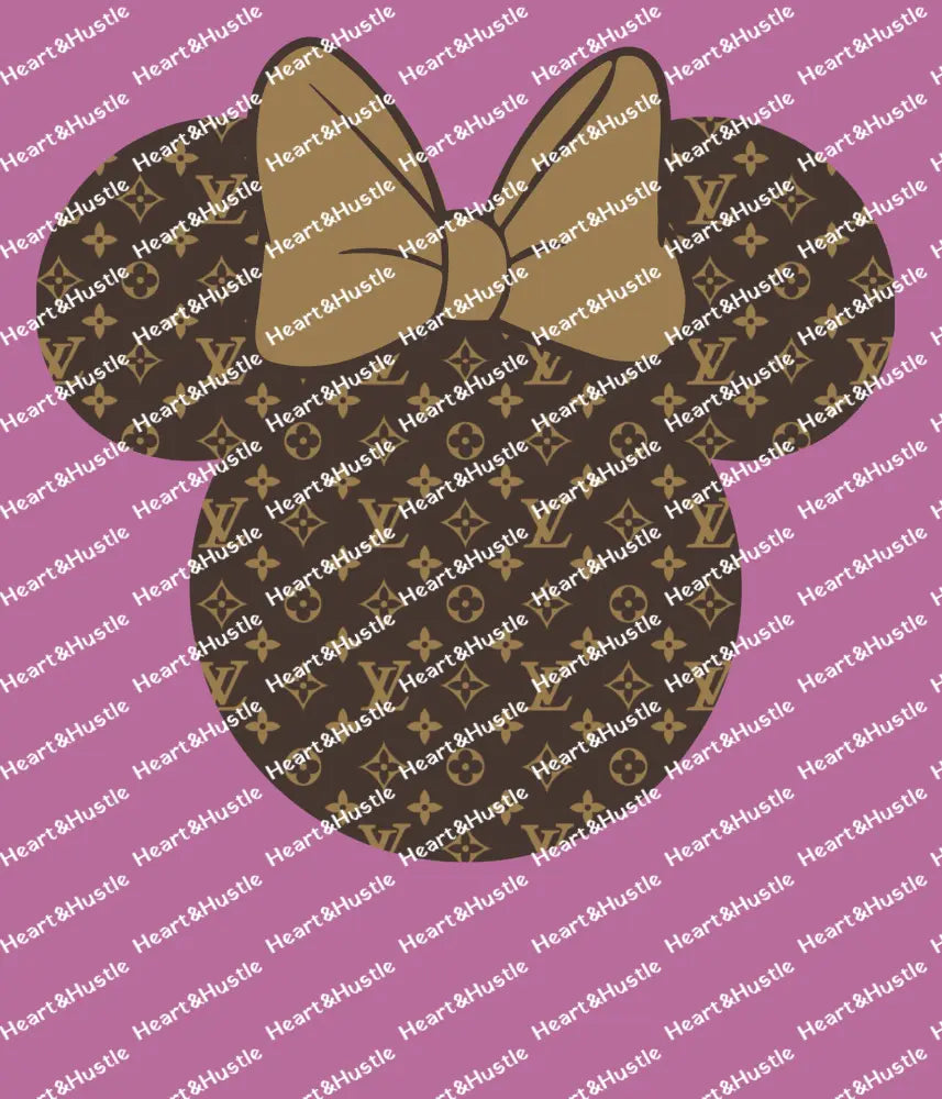 Designer LV Brown Mouse