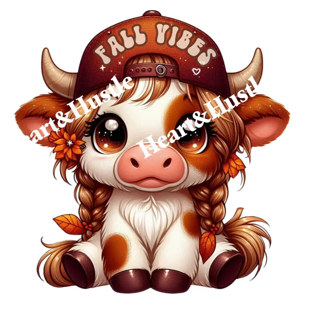 Fall Vibe Cow