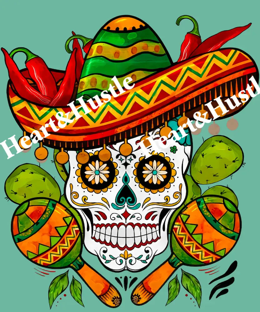 Fiesta Skull