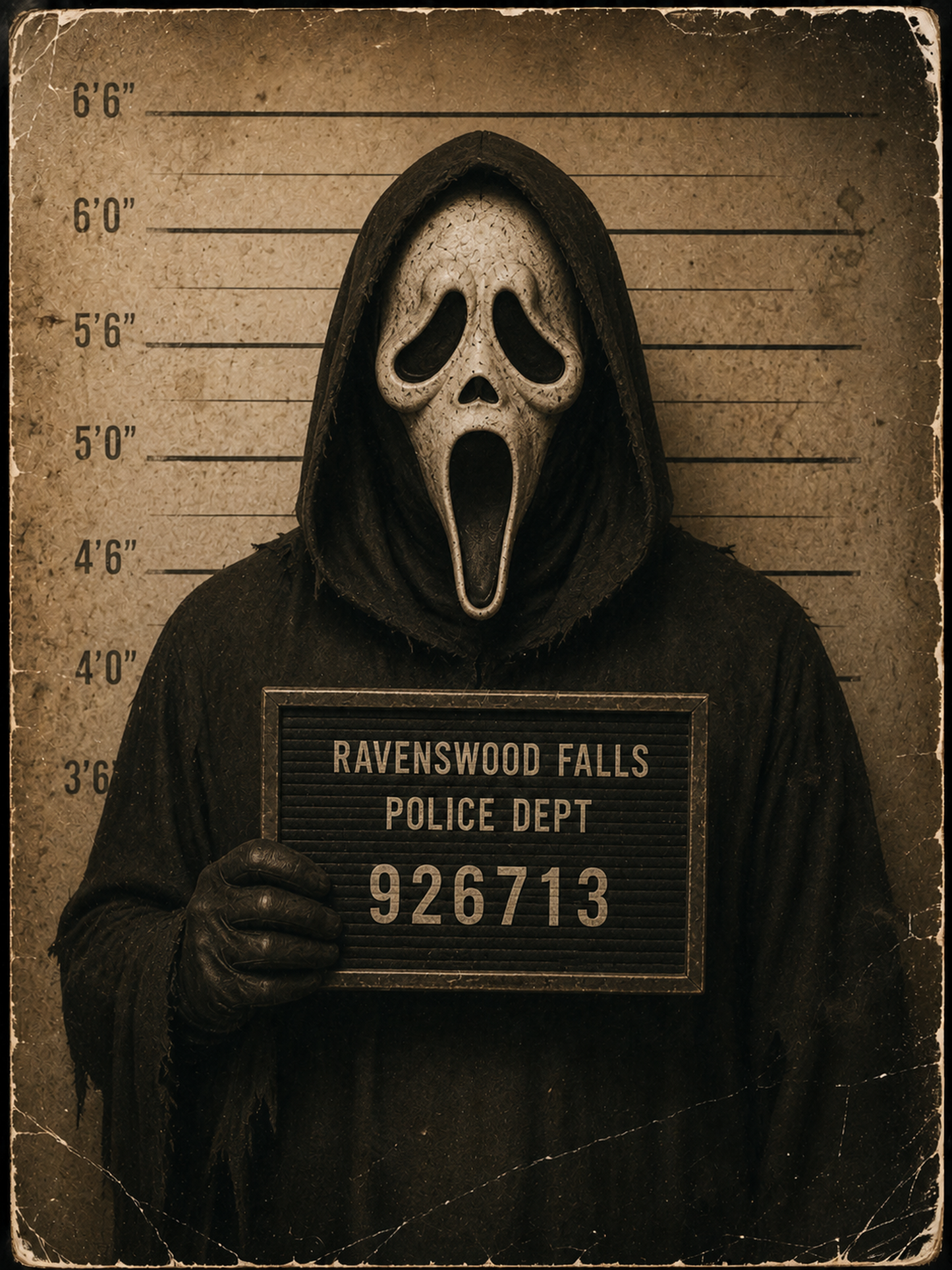Ghostface Mugshot
