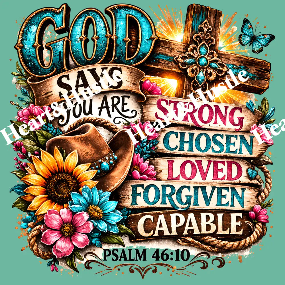 God Says You Are Strong