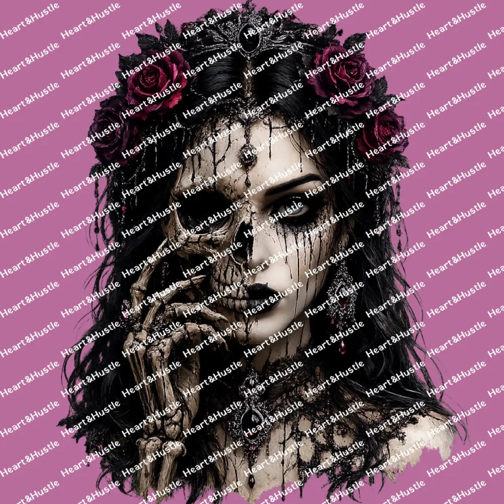 Gothic Skull 2face