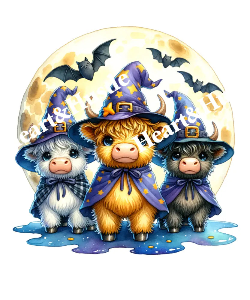 Halloween Hocus Pocus Cows