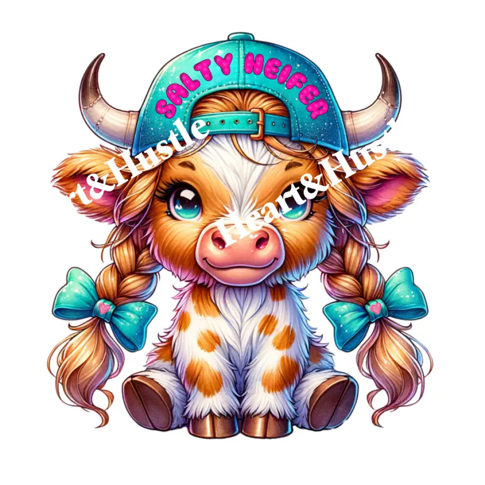Highland Cow Salty Heifer