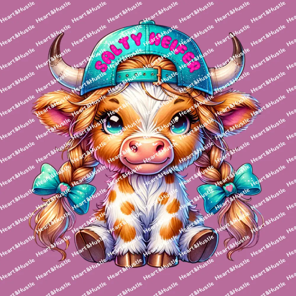 Highland Cow Salty Heifer