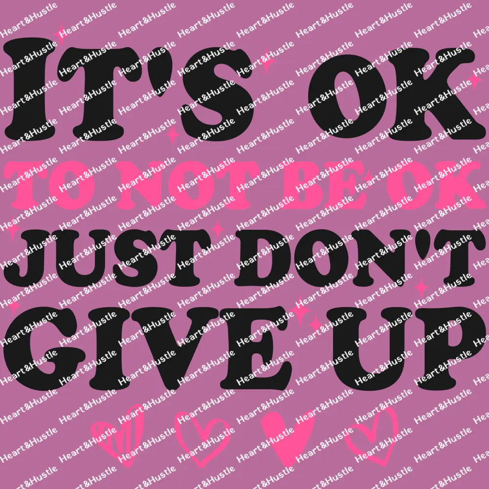 It’s Ok Not To Be Ok Black