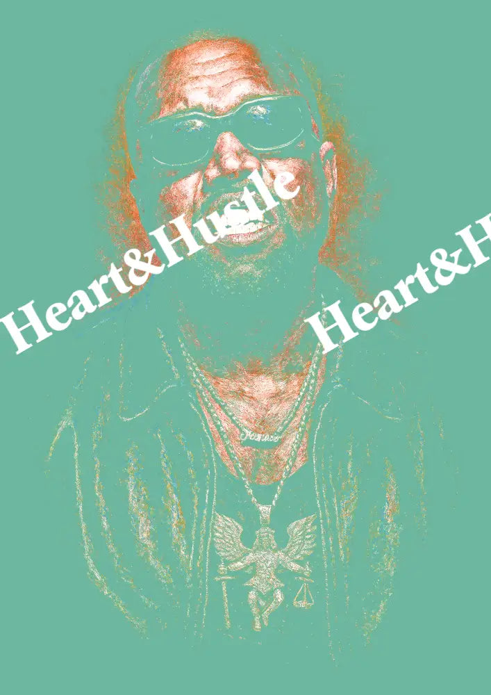 Kanye Halftone