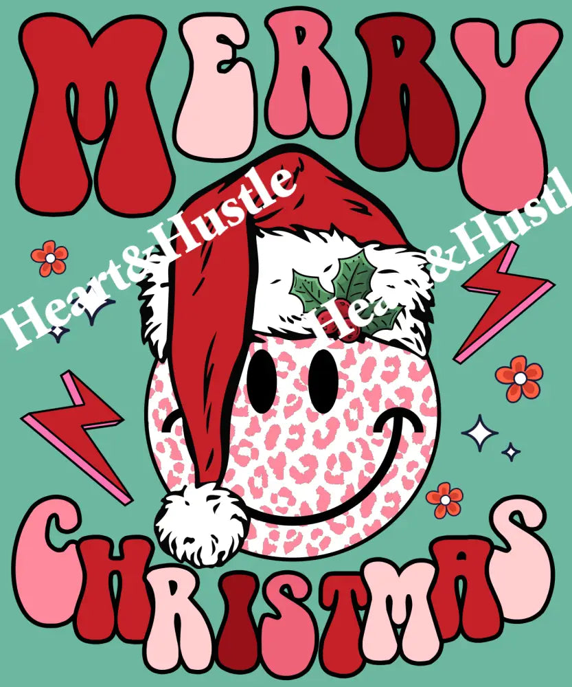 Merry Christmas Smiley Face