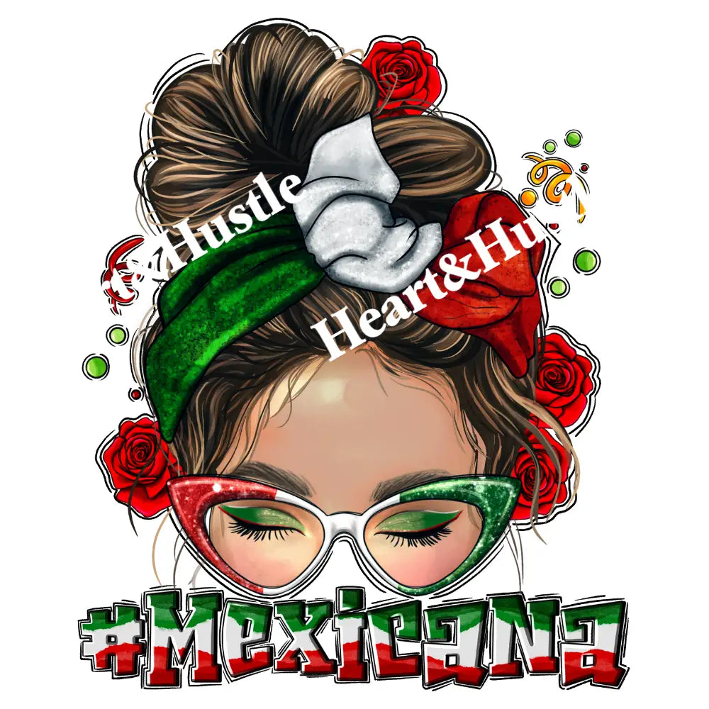 Mexicana Messy Bun