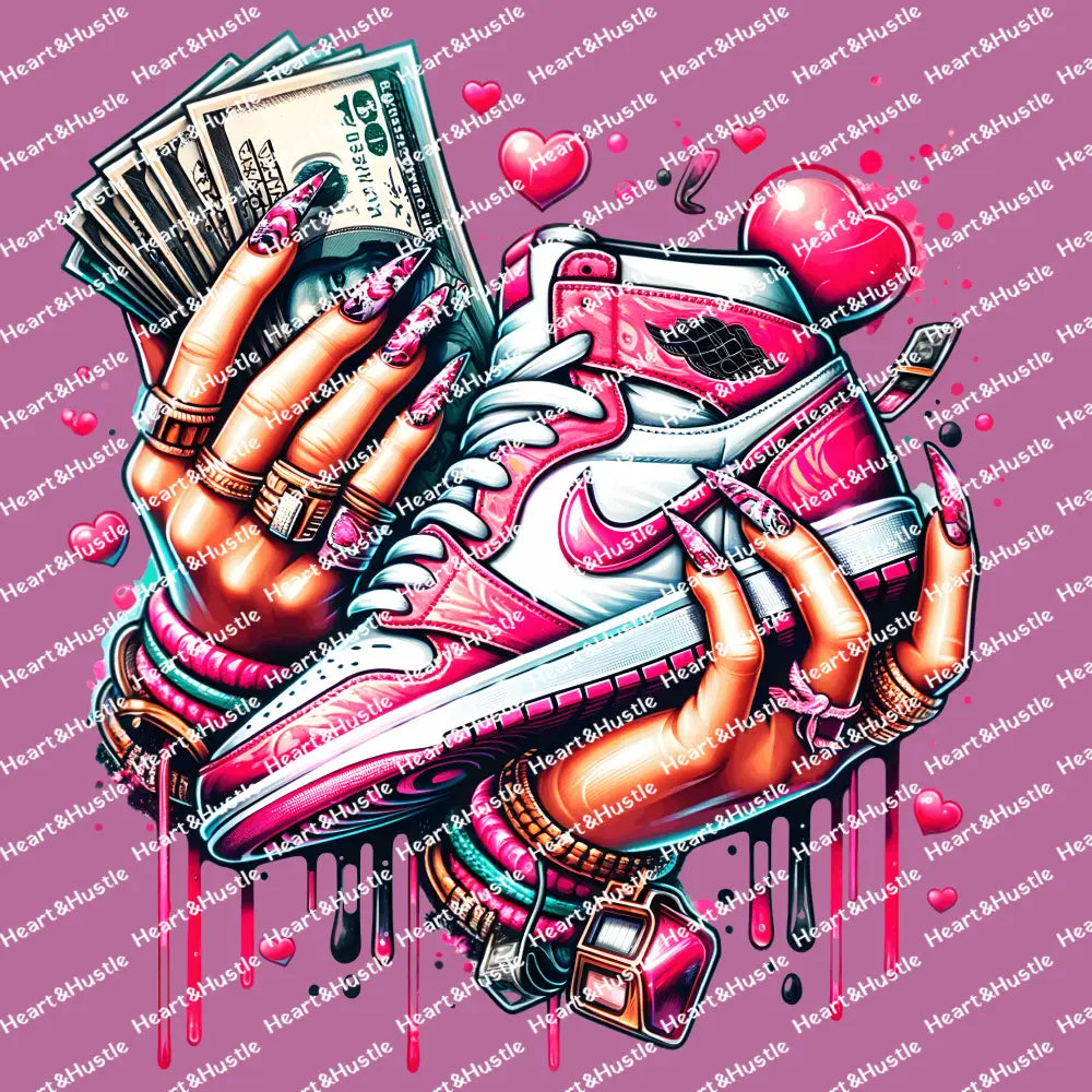 NK Shoe And Money