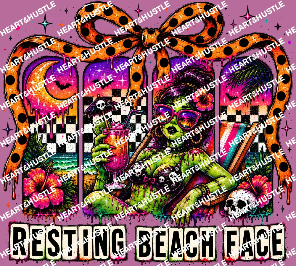 Resting Beach Face