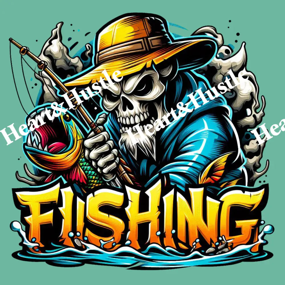 Skeleton Fisherman
