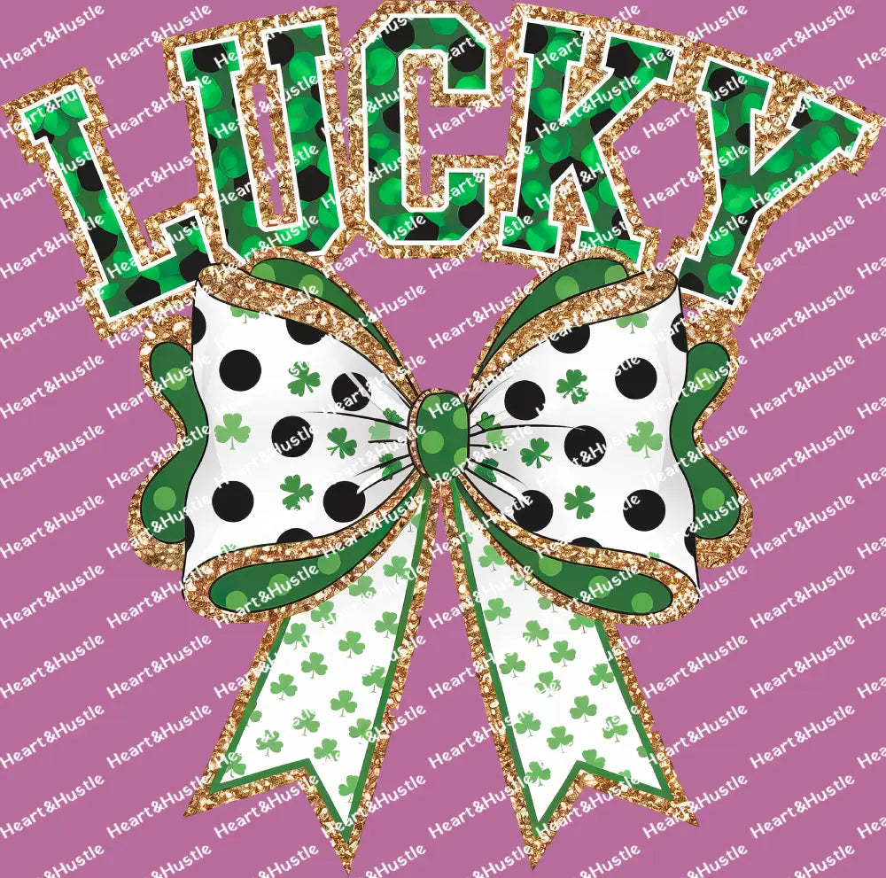 St Patty Lucky Bow