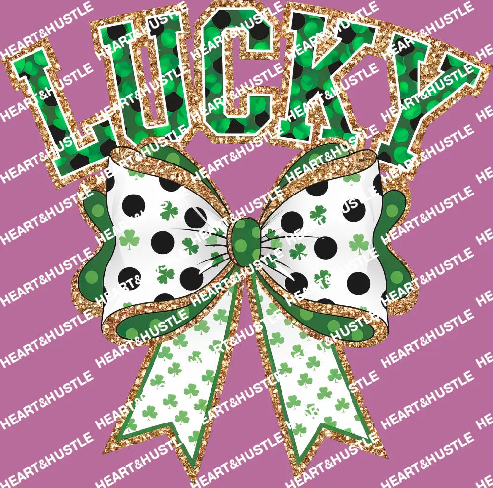 St Patty Lucky Bow