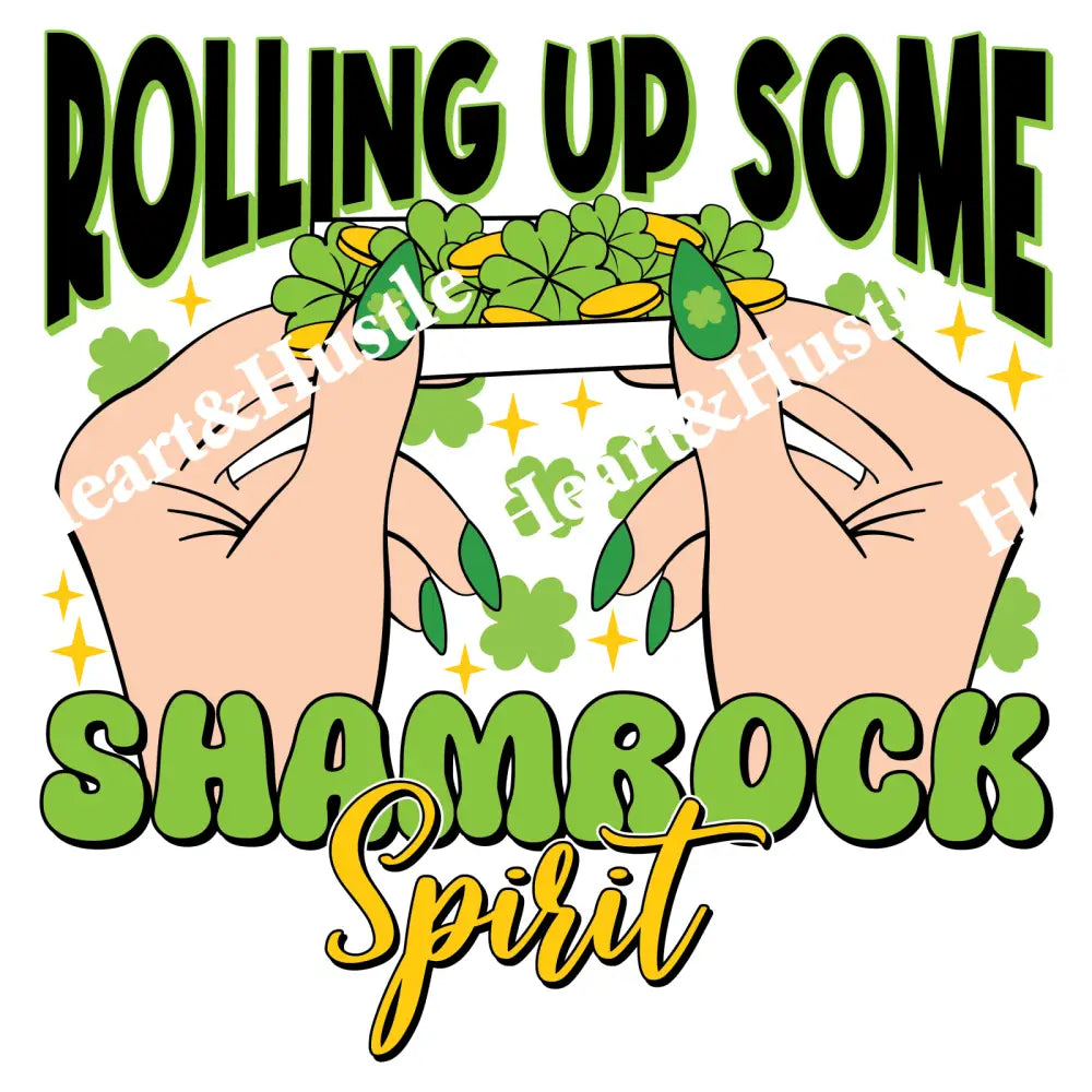 St Patricks Day Rolling Up Some Shamrock Spirit