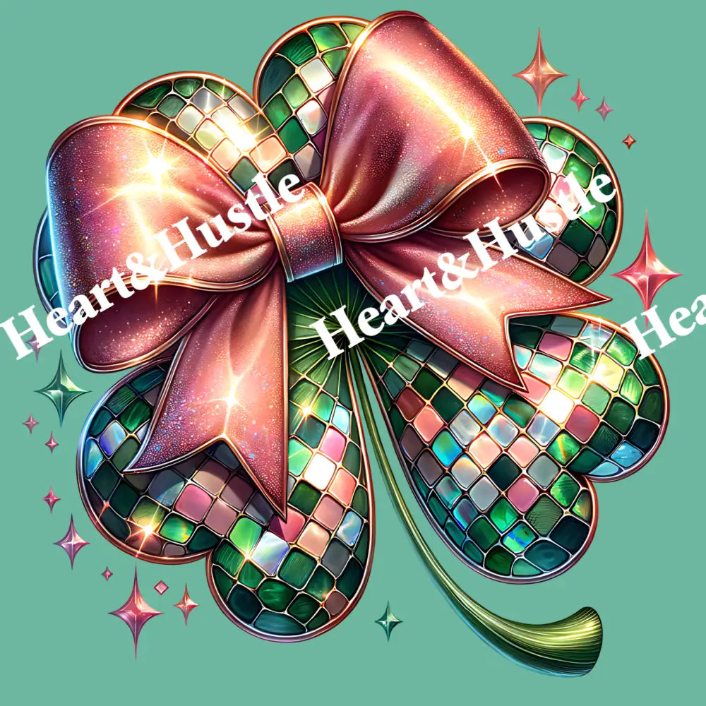 St. Patty Clover with Bow