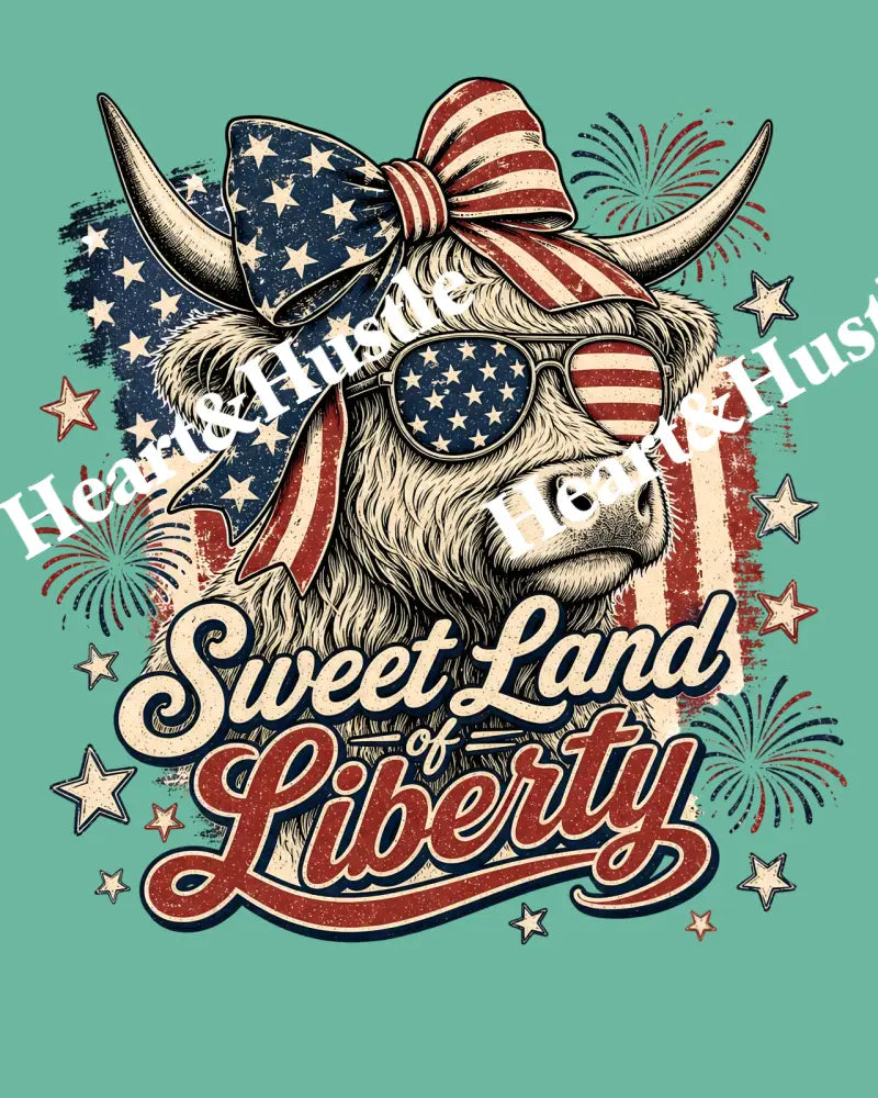Sweet Land Of Liberty Cow