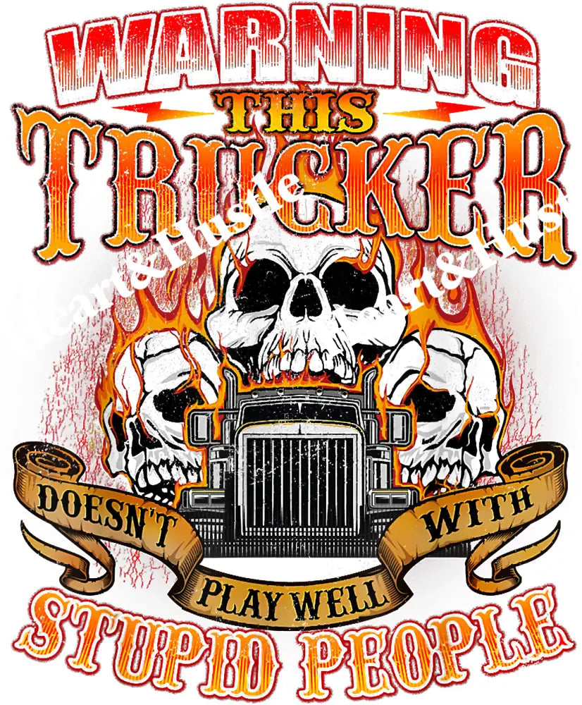 This Trucker Doesnt Play Well
