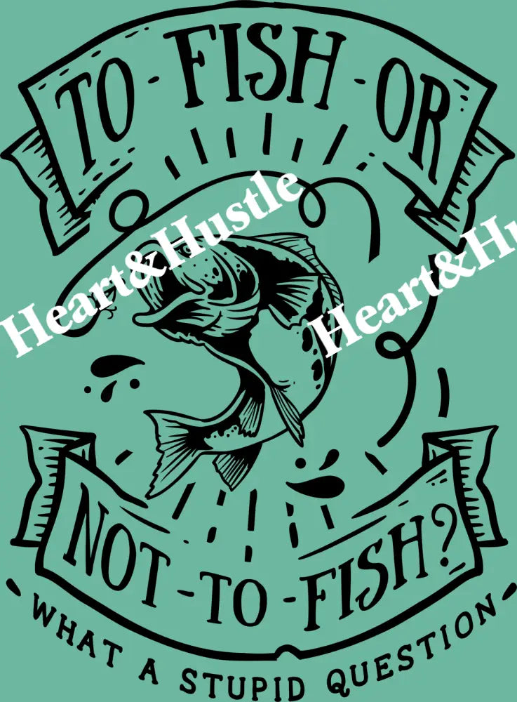 To Fish Or Not To Fish Black