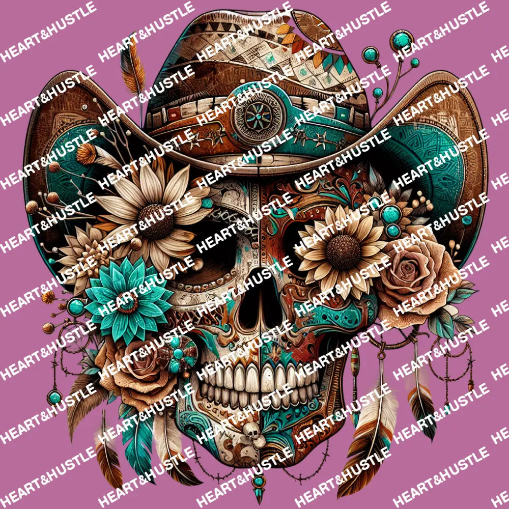 Western Skull Boho
