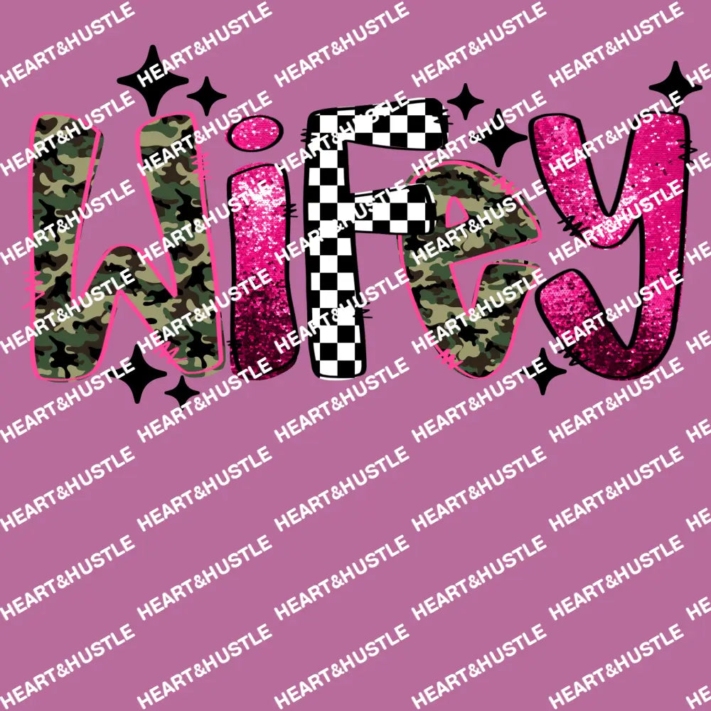 Wifey Pink Camo