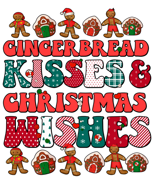 gingerbread kisses & Christmas wishes