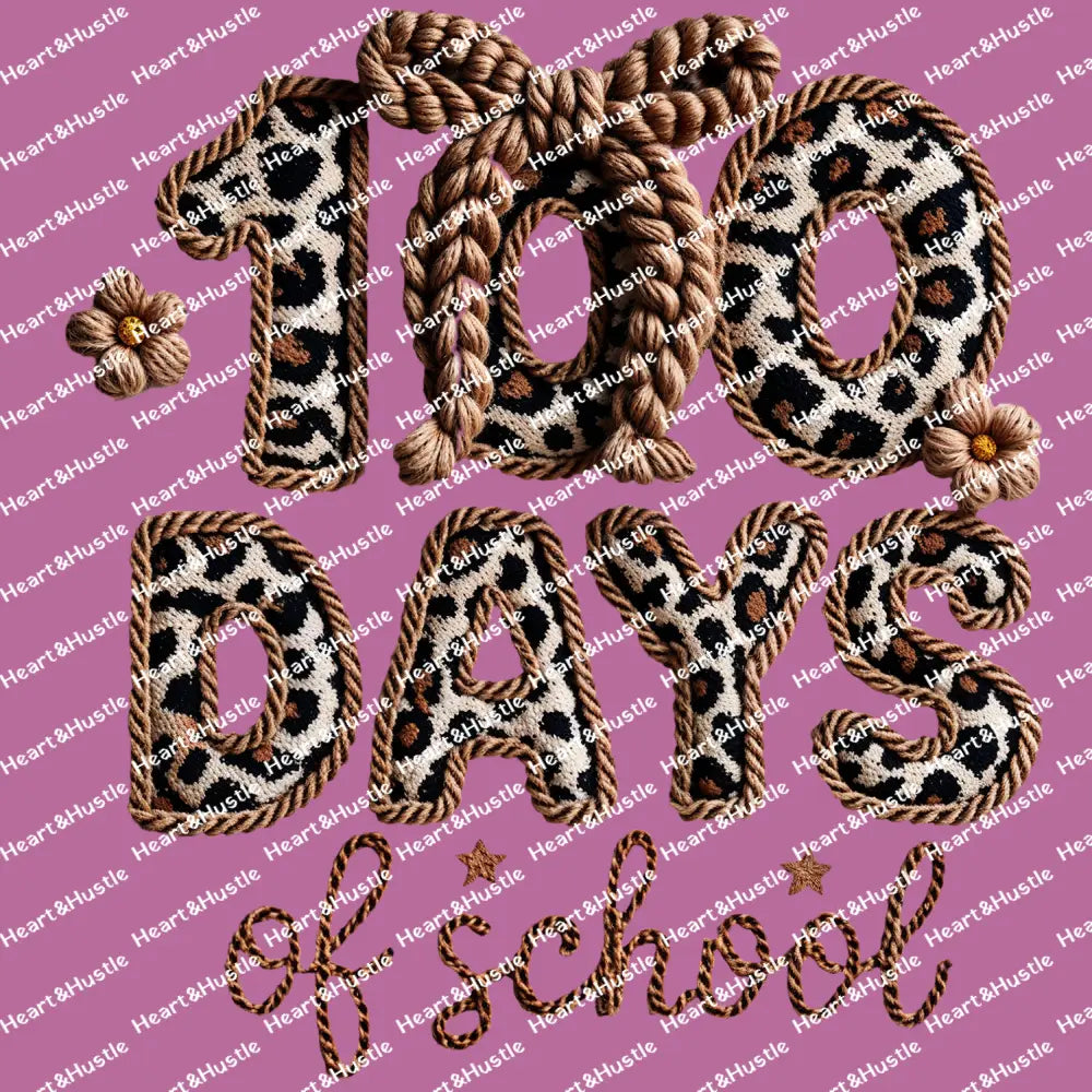 100 days of school