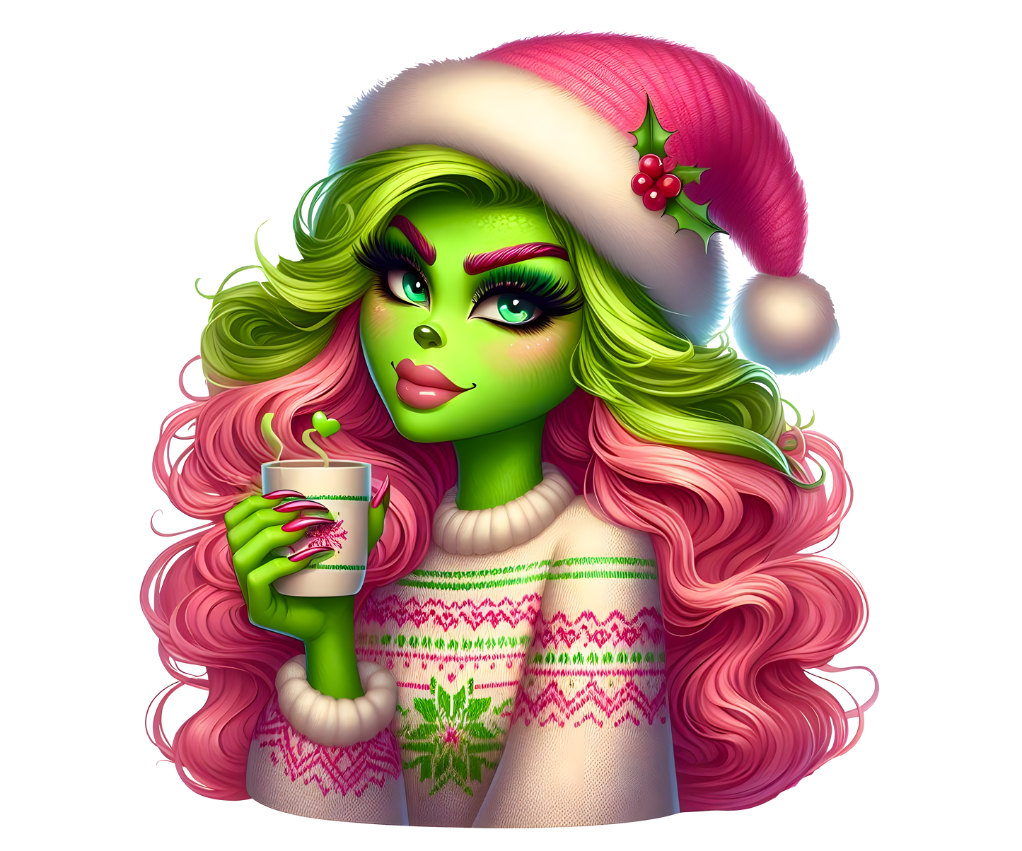 Grinch Girl 1