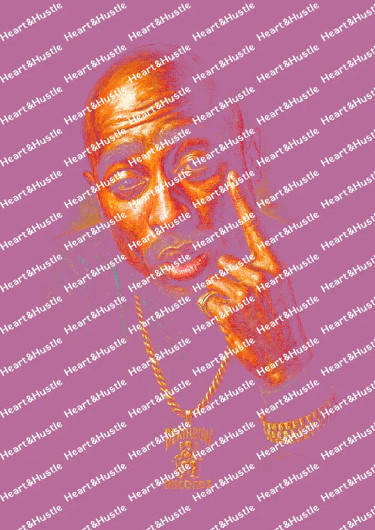 2pac Halftone