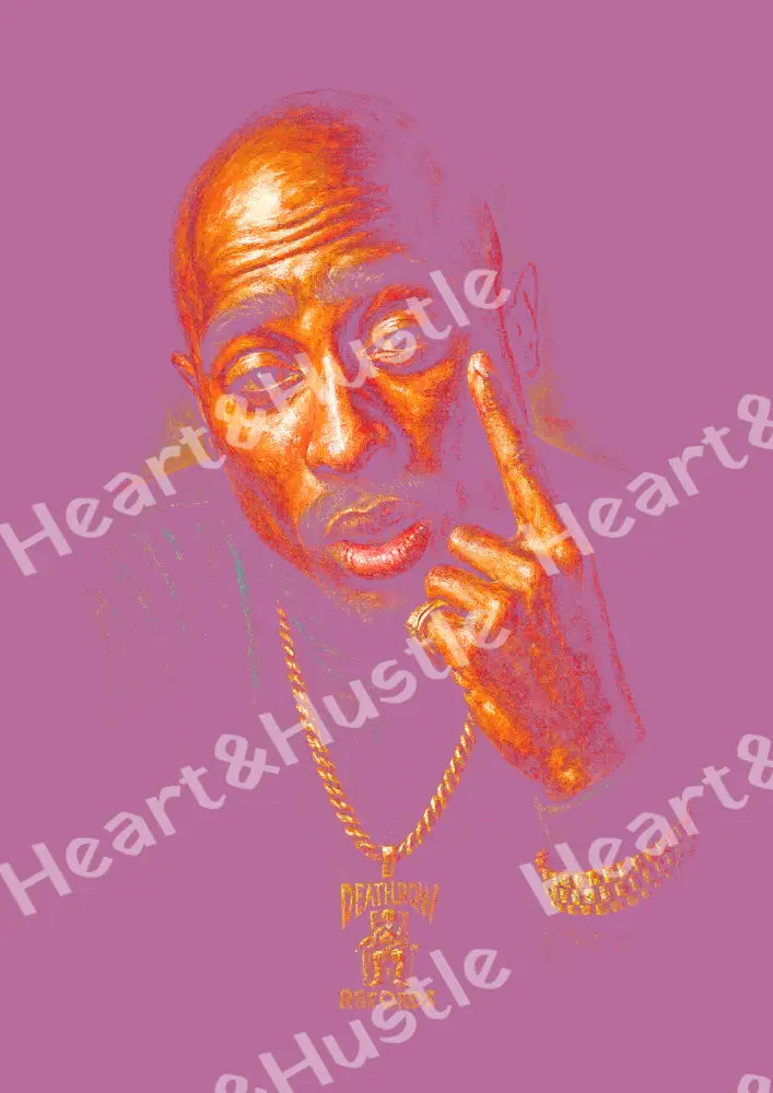 2pac Halftone