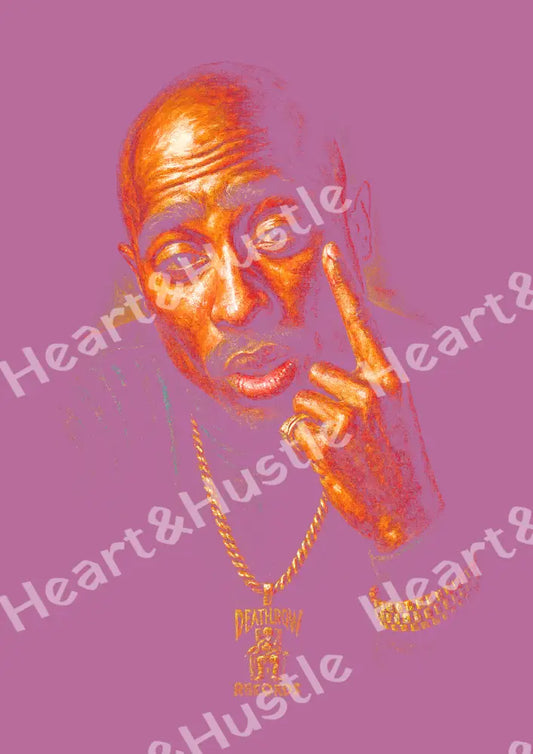 2pac Halftone