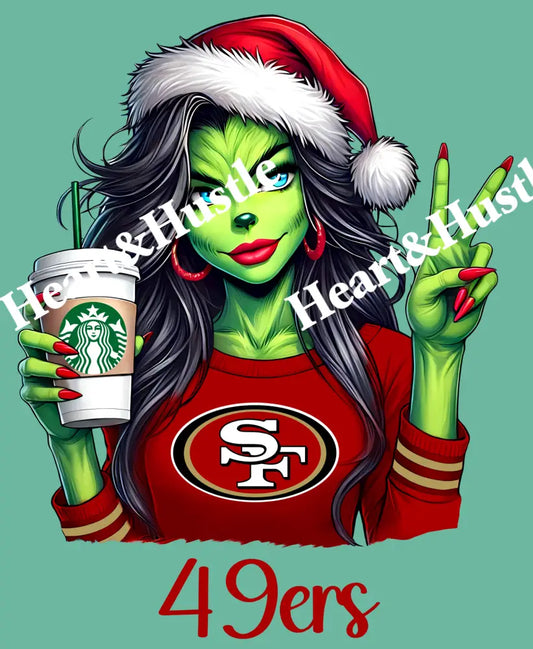 49er Grinch Girl