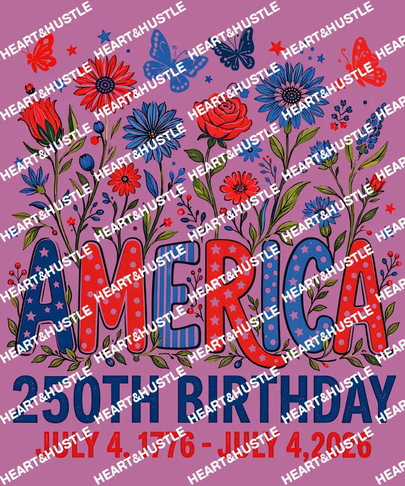 4th Of July America 250th BDay