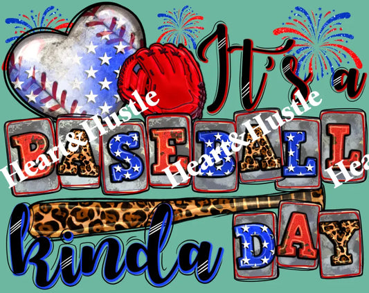 4th of July Baseball