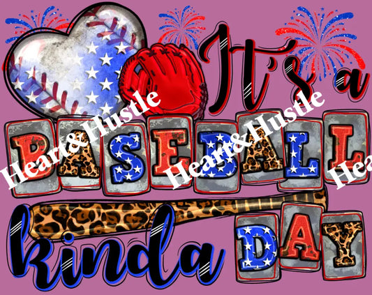 4th of July Baseball
