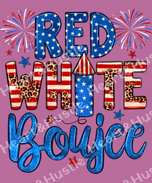 Red White Boujee