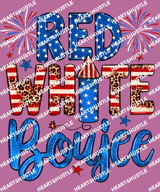 Red White Boujee